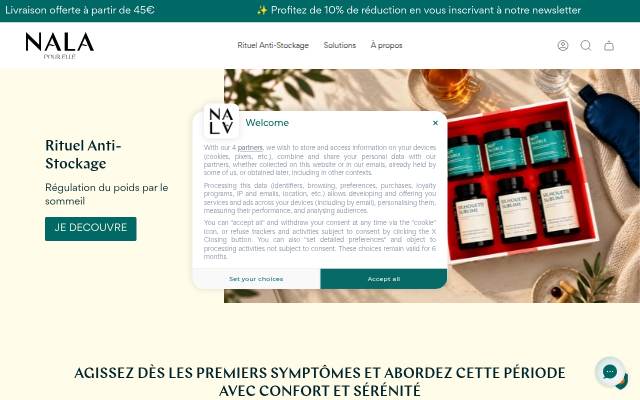 Nala Pour Elle storefront