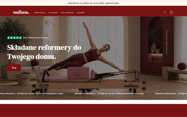 Startseite von Nalima