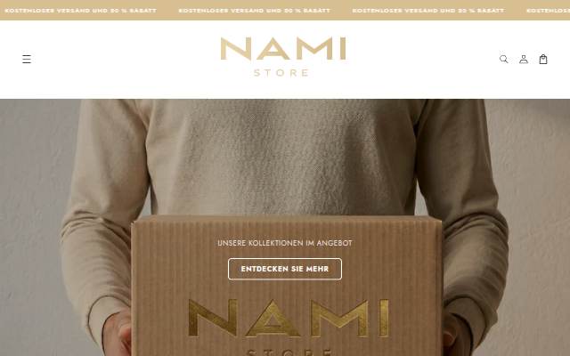 Nami Store storefront