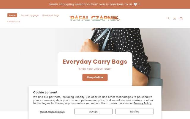 RAFAL CZAPNIK storefront
