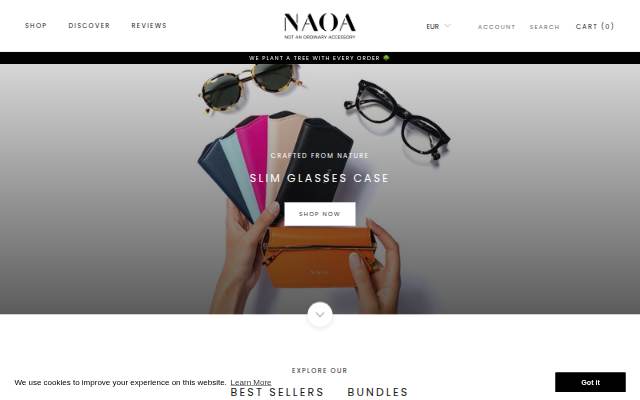 NAOA Design storefront