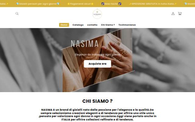 NASIMA storefront