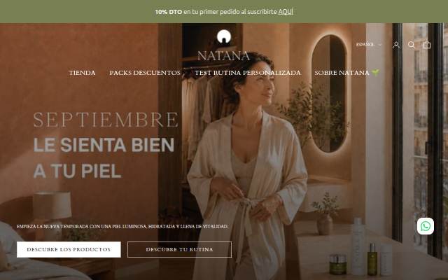 NATANA storefront