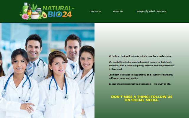 Natural storefront