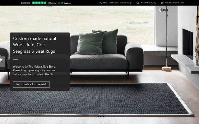The Natural Rug Store storefront