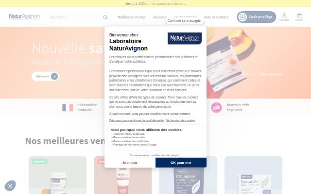 Laboratoire NaturAvignon storefront