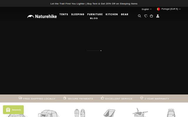 Naturehike storefront