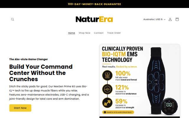 Naturera storefront