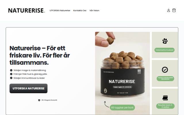 Naturerise storefront