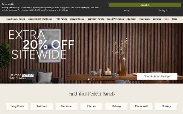 Startseite von Naturewall