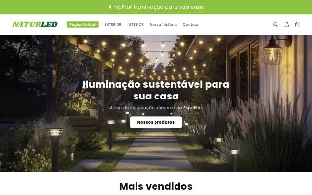 NATURLED storefront