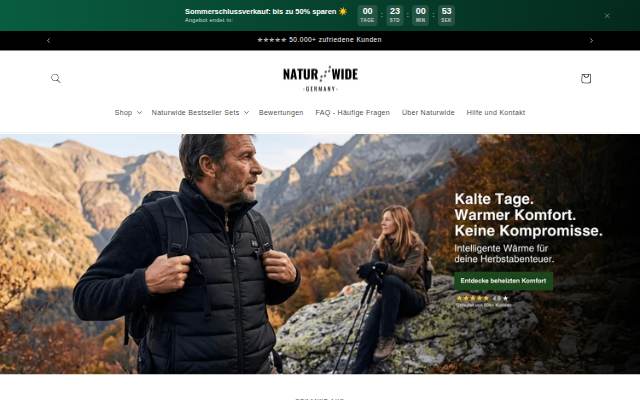 Naturwide storefront