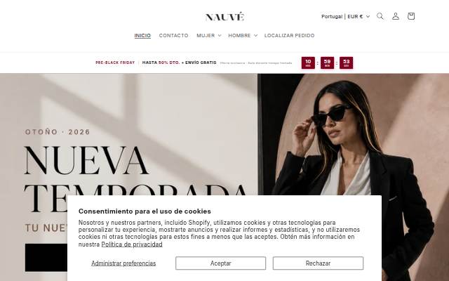 NAUVE storefront