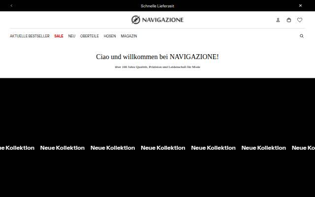Montra da Navigazione-shop