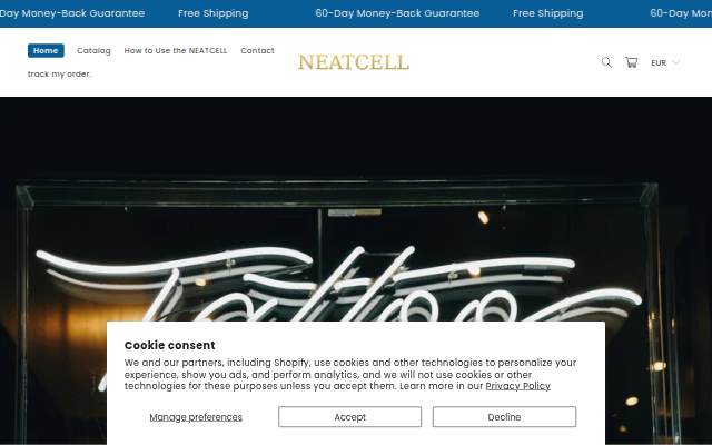 NEATCELL storefront
