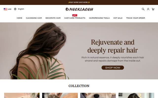 Necklaceh storefront