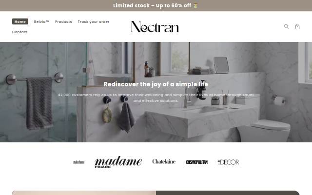 Nectran storefront
