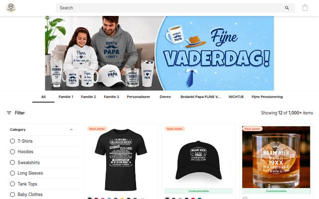 Ne Prints Store storefront
