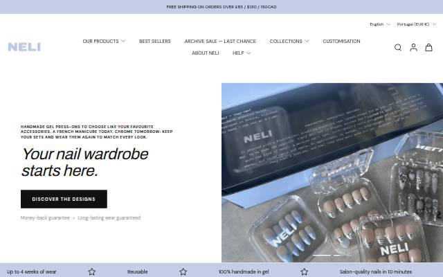 NELI storefront