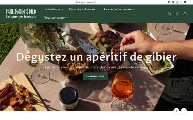 Nemrod.co storefront