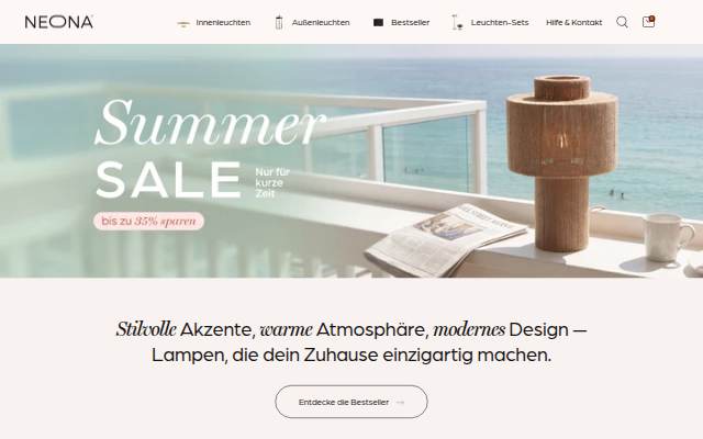 Neona storefront
