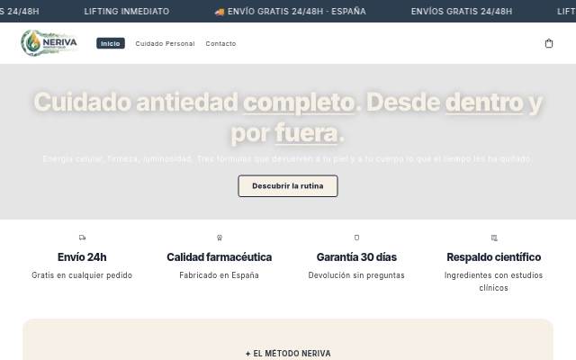 NERIVA storefront