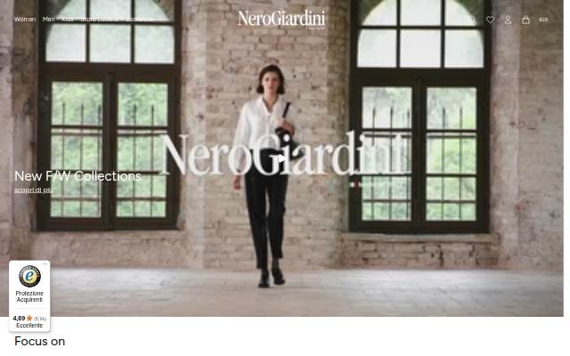 NeroGiardini storefront