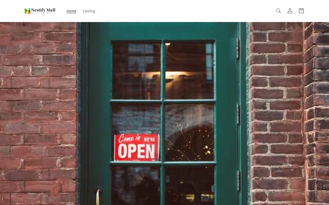 Nestifymall storefront