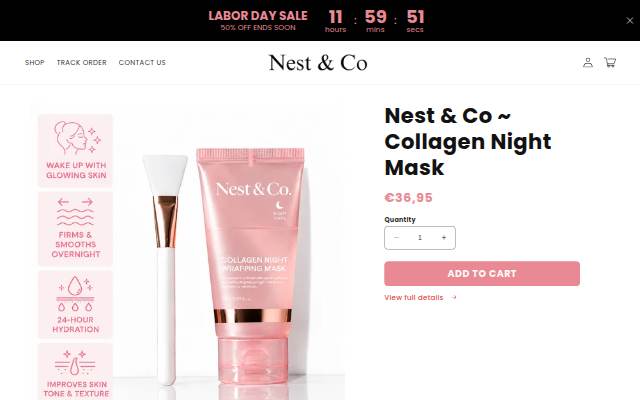 Nests and Co storefront