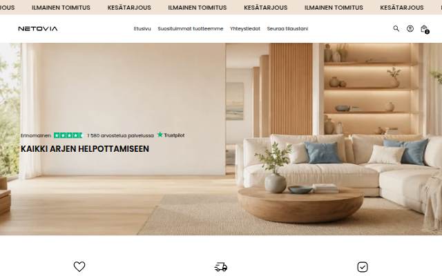 Netovia storefront