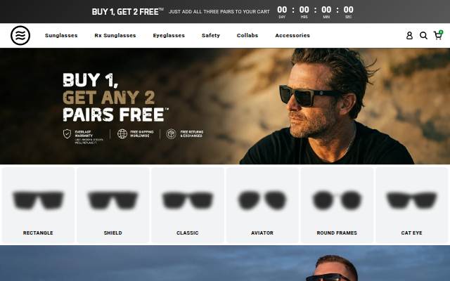 Neven Eyewear storefront