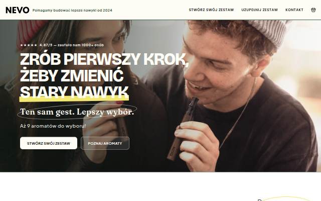 Montra da NEVO – Budujemy lepsze nawyki
