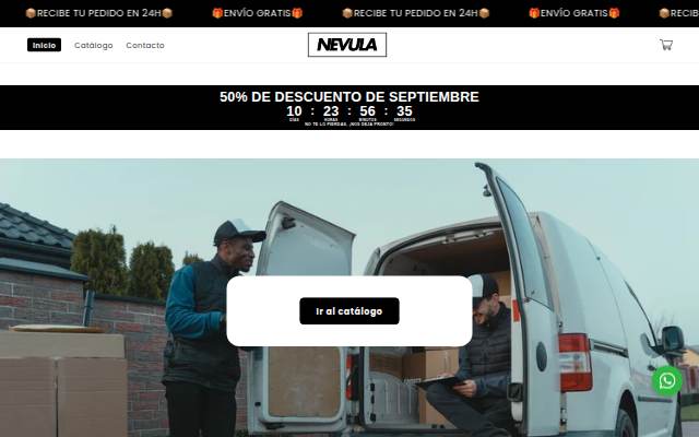 NEVULA storefront