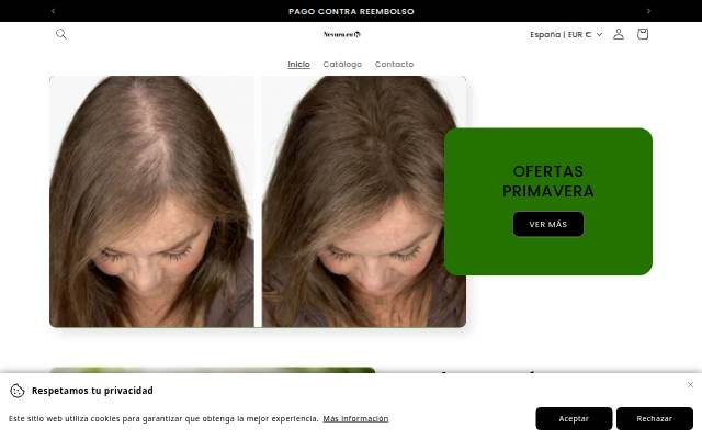 Nevura.co storefront