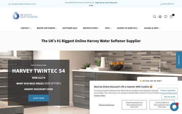 North East Water Softeners storefront