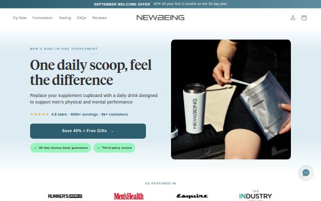Newbeing storefront