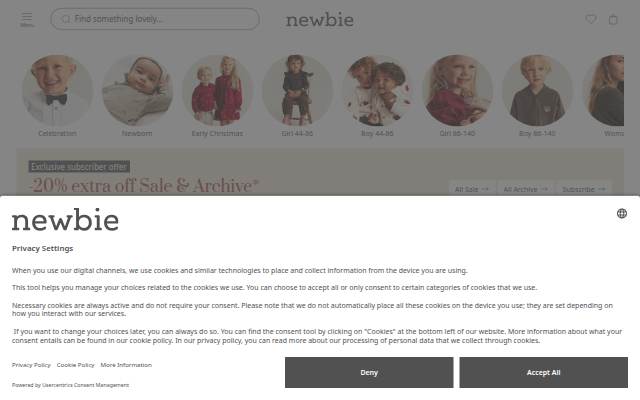 Startseite von Newbie Online