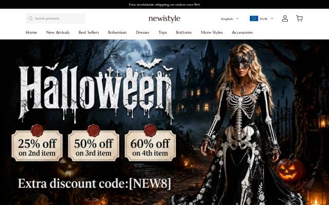 newistyle storefront