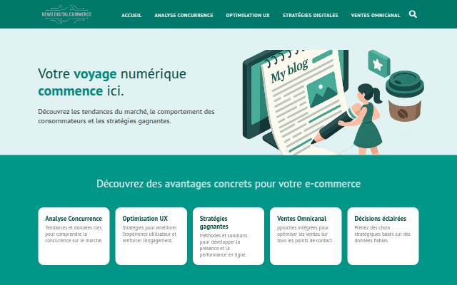 NEWS DIGITAL COMMERCE storefront