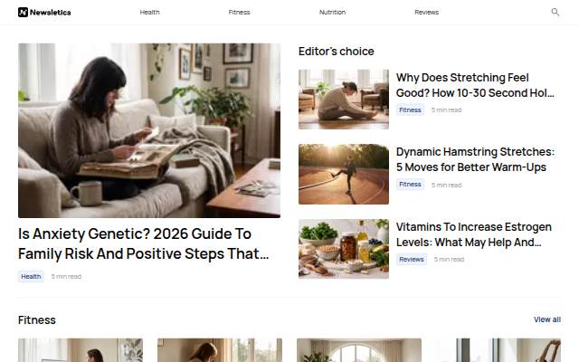Newsletics storefront