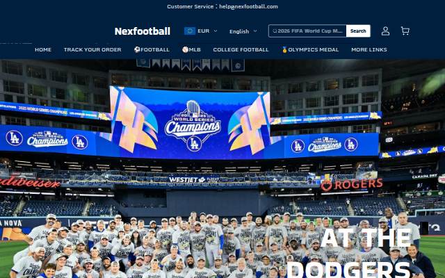 Nexfootball storefront