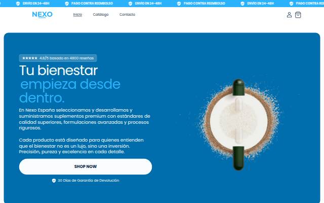 Nexo storefront