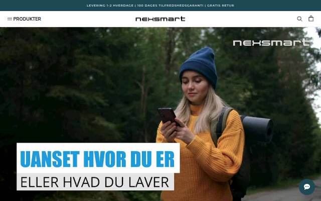 NEXSMART DK storefront