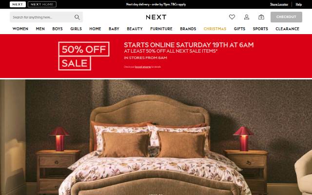 Next Official Site: Online Fashion, Kids Clothes &amp; Homeware storefront