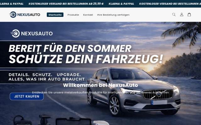 NexusAuto storefront