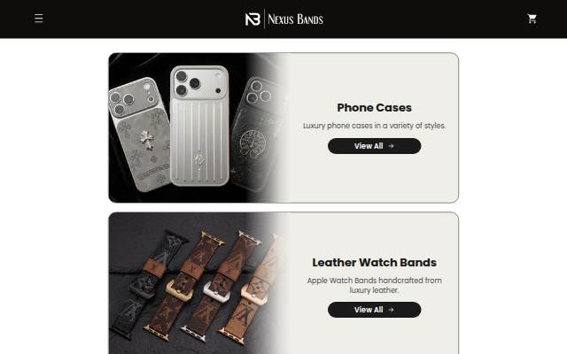 Nexus Bands storefront