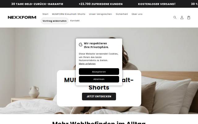 Escaparate de NEXXFORM