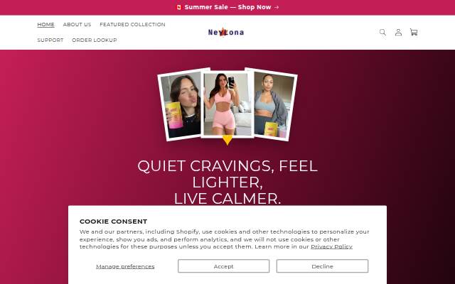Neylona storefront