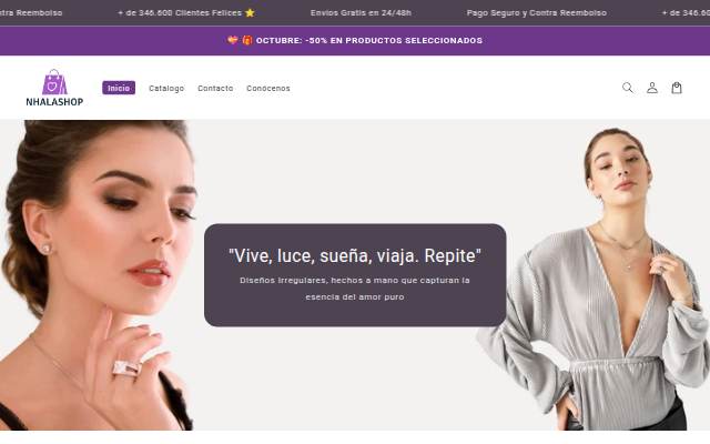 Startseite von nhalashop