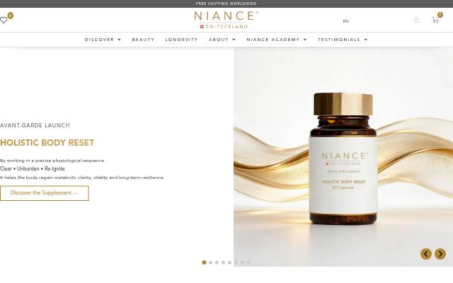 Niance storefront